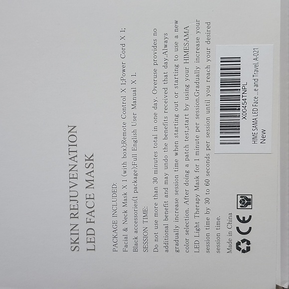 NEW IN BOX Hime Sama LED Mask - Picture 6 of 6